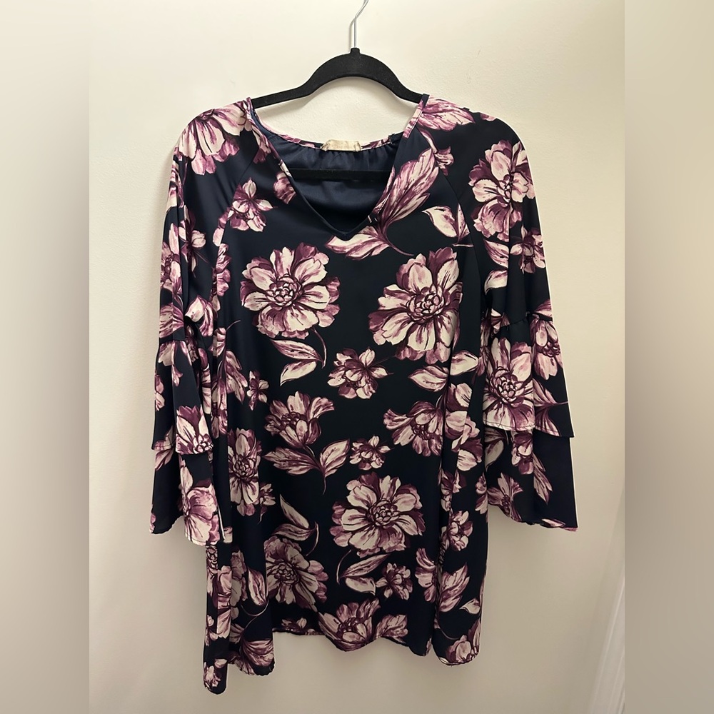 Altar’d State Floral V-Neck Women's Mini Dress